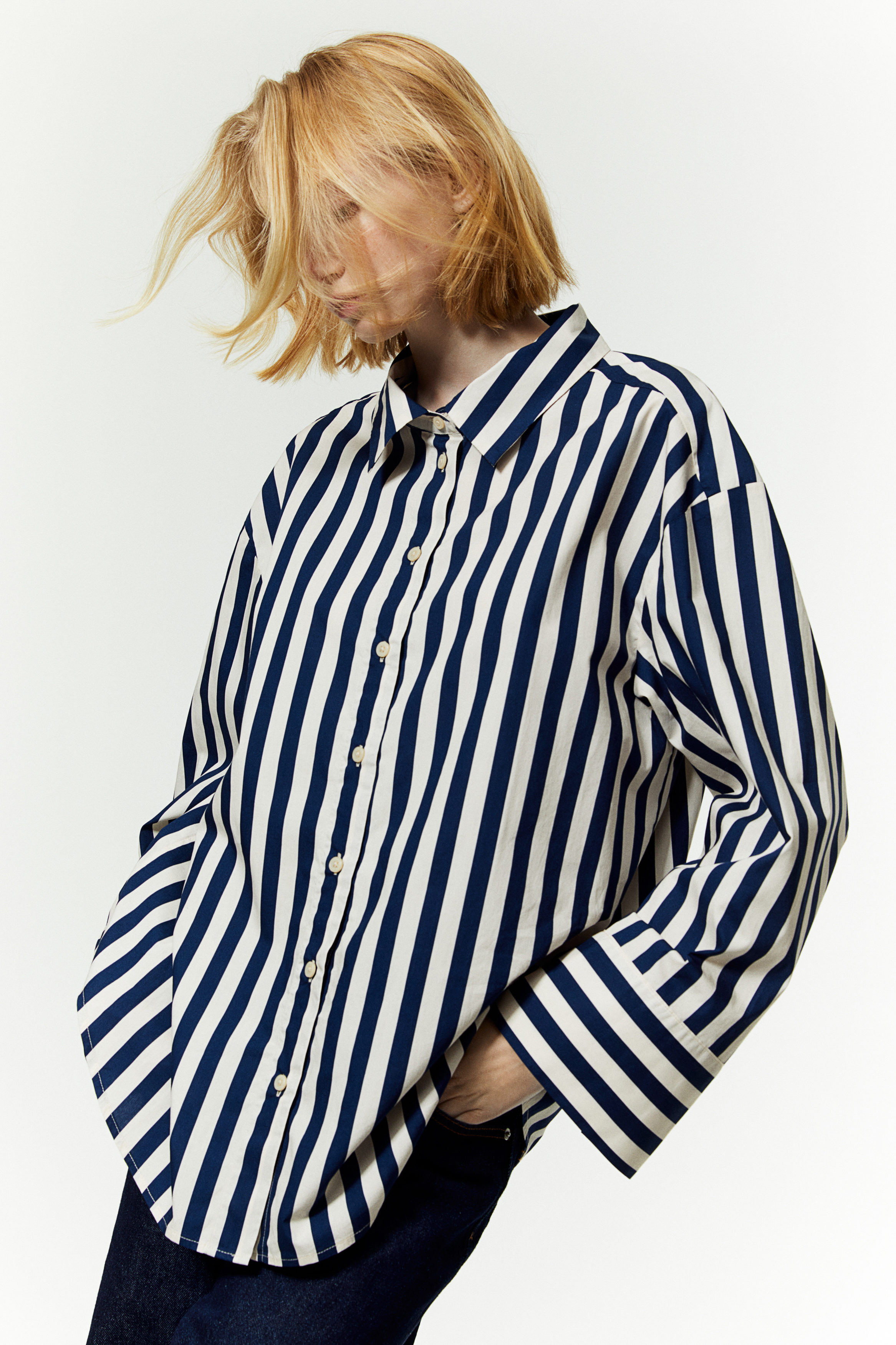 Buy Striped cotton shirt online in KSA