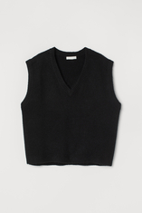 V-neck sweater vest